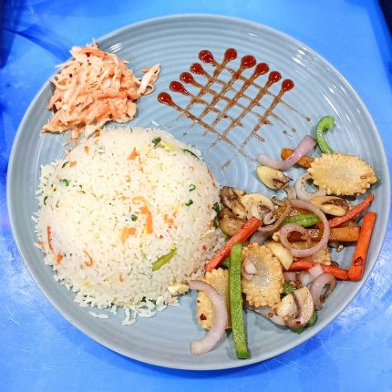 Vegetable Rice Platter